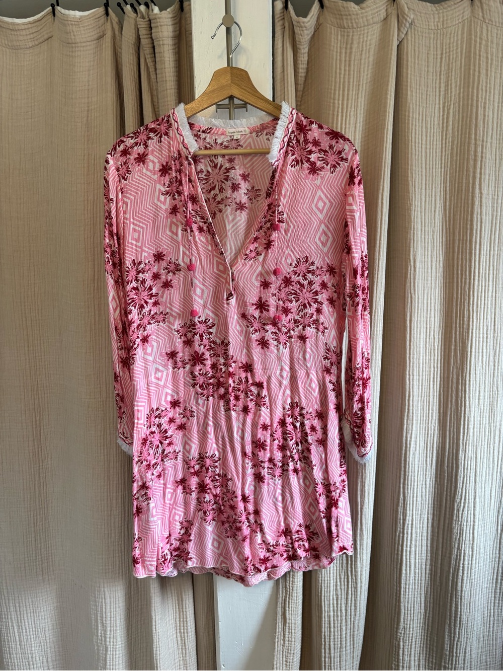 Poupette St. Barth Mini Tunic Dress- Medium